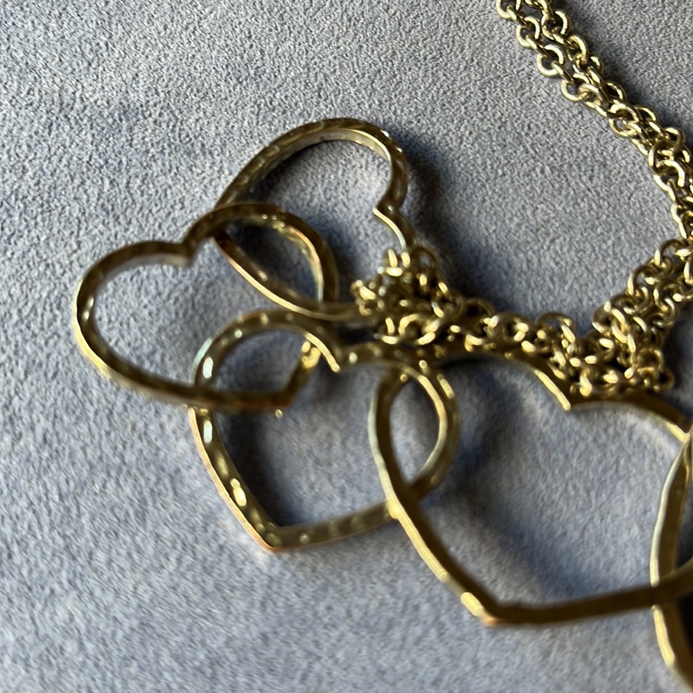 💚💛🧡 HEART FASHION NECKLACE 🧡💛💚 - Picture 14 of 16